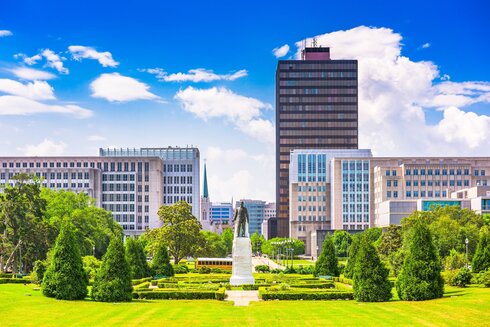 Baton Rouge Skyline