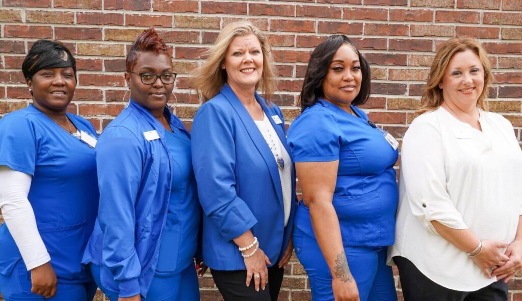 At Home Care of Louisiana Caregiving Team
